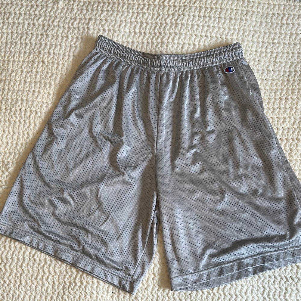 Champion Gray Men's Mesh Shorts